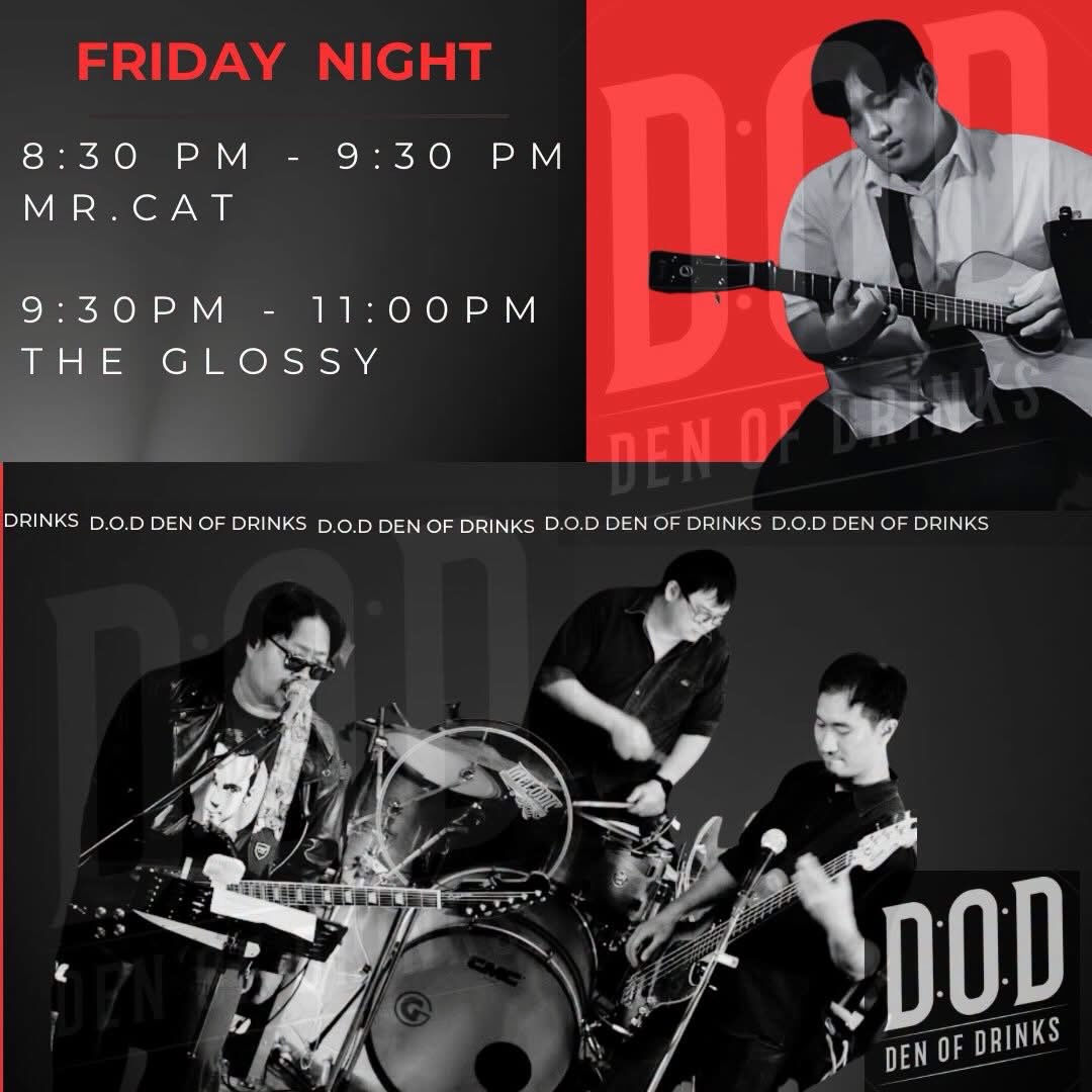 Friday Night Live Music at D.O.D Den of Drinks